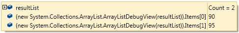 Adds item in ArrayList